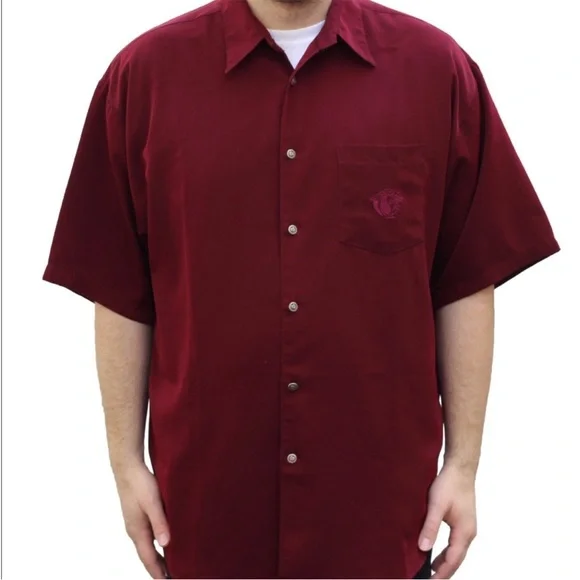 Vintage Versace Jeans Couture Burgundy
Button Down - Picture 2 of 16